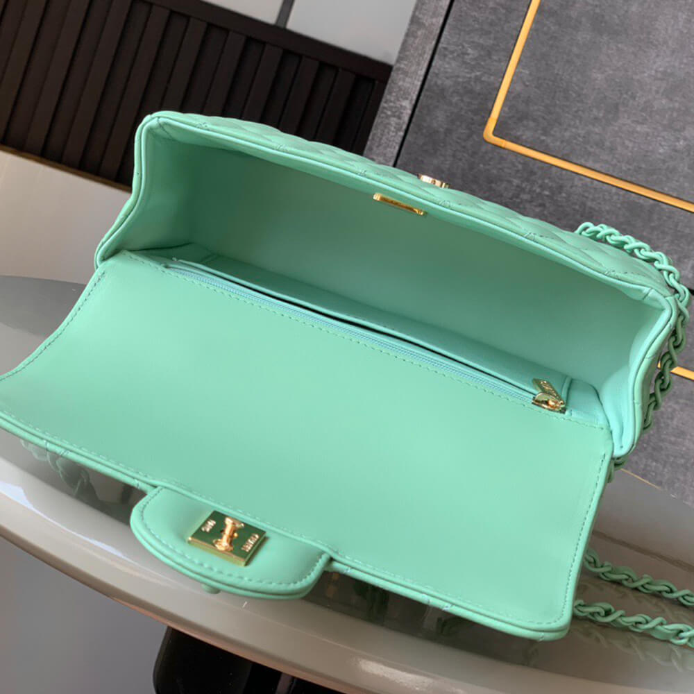 Chanel Mini Flap Bag with Top Handle(HIGH-END GRADE)