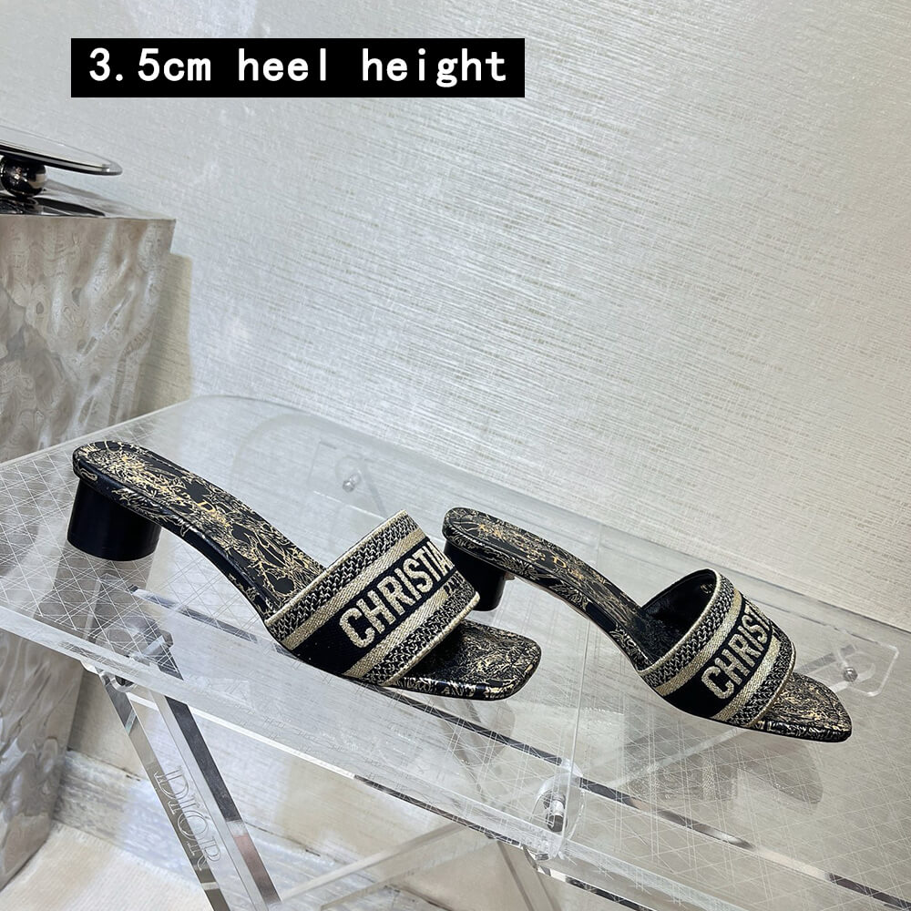 Dior Dway Heeled Slide
