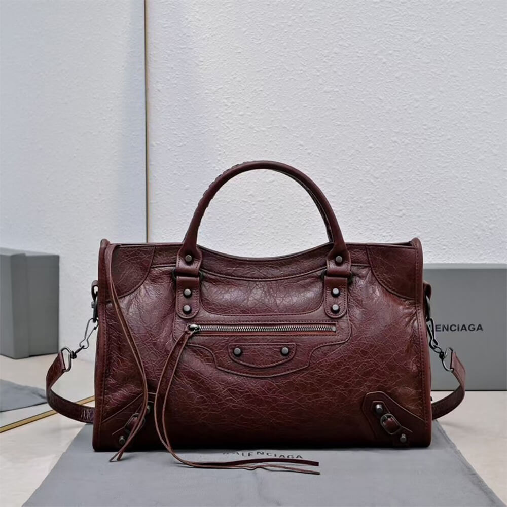 Balenciaga Women’s Le City Bag Medium(HIGH-END GRADE)