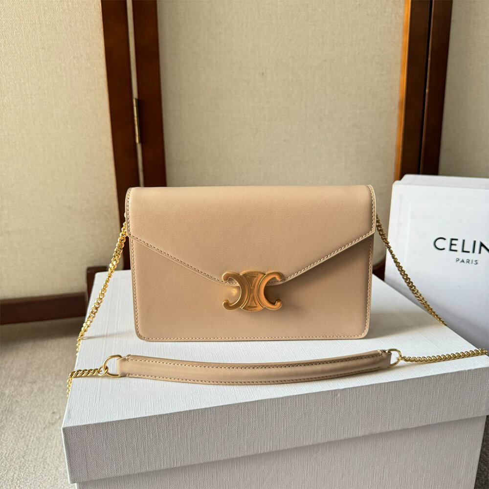 WALLET ON CHAIN MARGO in Shiny calfskin(HIGH-END GRADE)