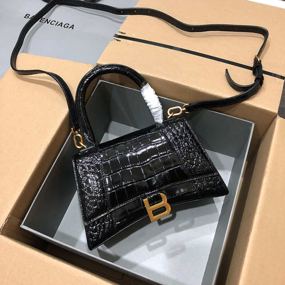 Balenciaga Hourglass Handbag Small(high-end grade)