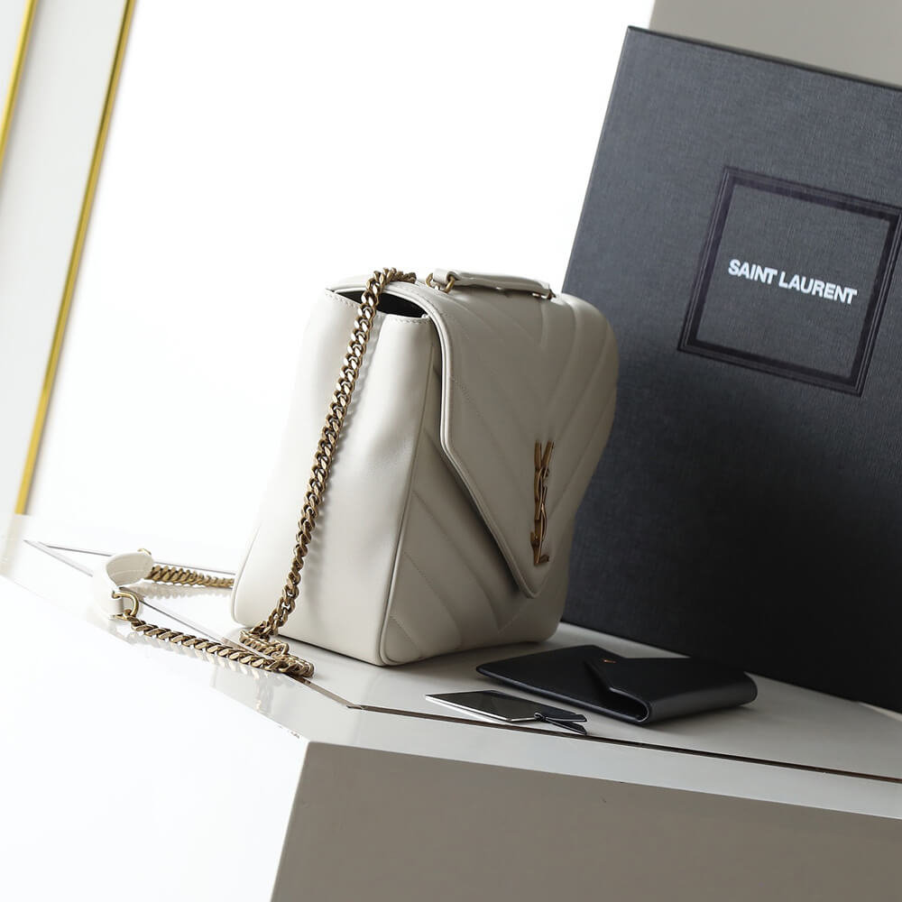 YSL LOULOU large in MATELASSE lambskin(HIGH-END GRADE)