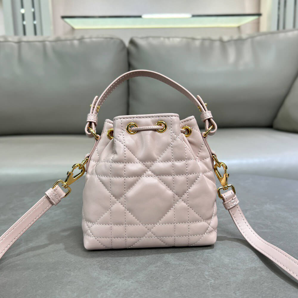 Dior Caro Nano Bucket Bag(HIGH-END GRADE)