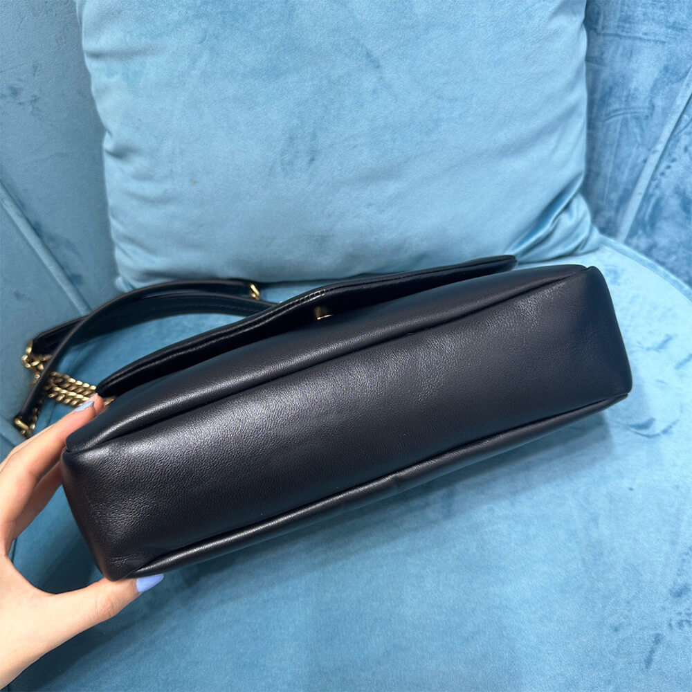 YSL calypso small in plunged lambskin(HIGH-END GRADE)