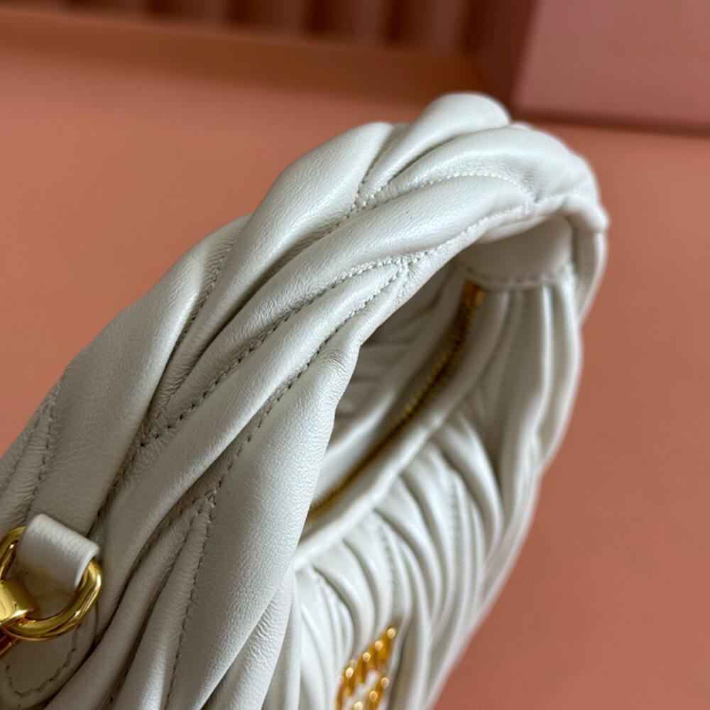 Mini Wander matelasse nappa leather hobo bag(high-end grade)