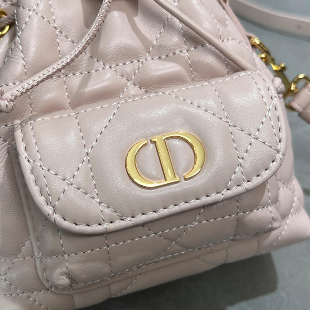 Dior Caro Nano Bucket Bag(HIGH-END GRADE)