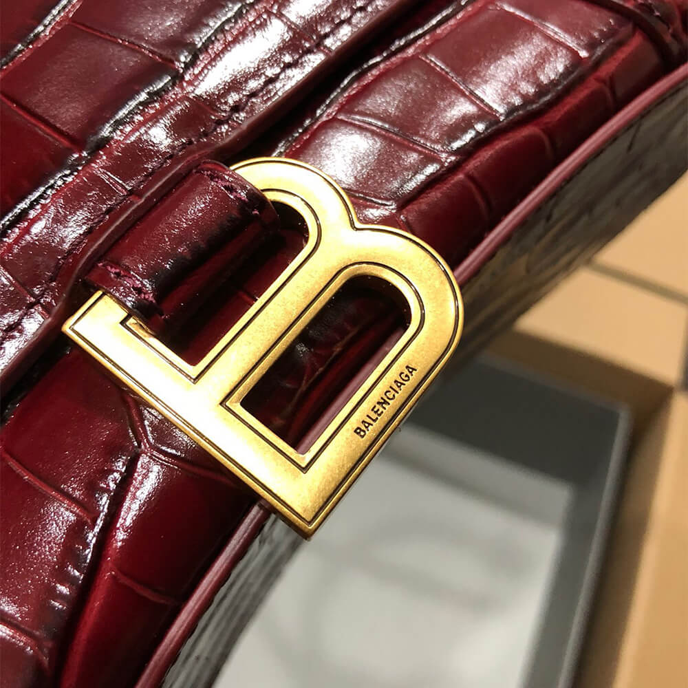 Balenciaga Hourglass Handbag Small(high-end grade)
