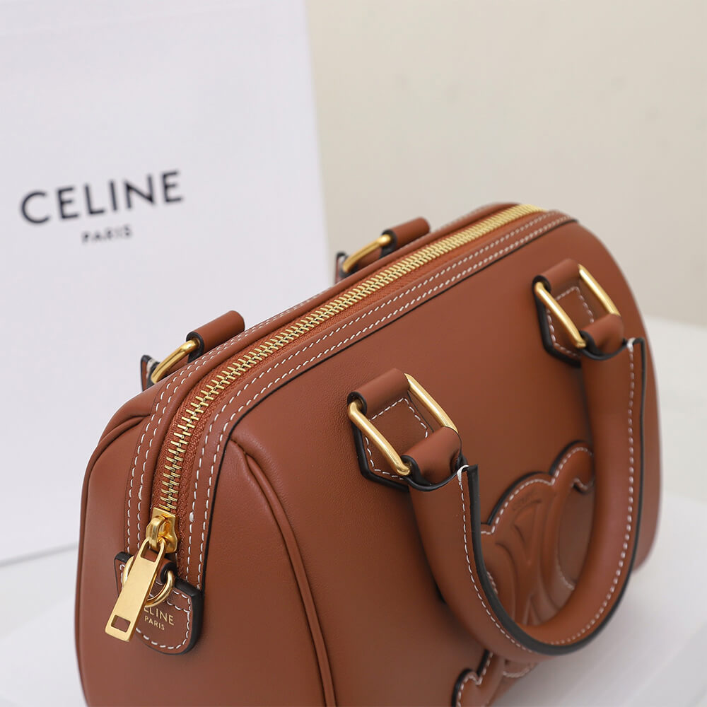 CELINE SMALL BOSTON IN Smooth Calfskin