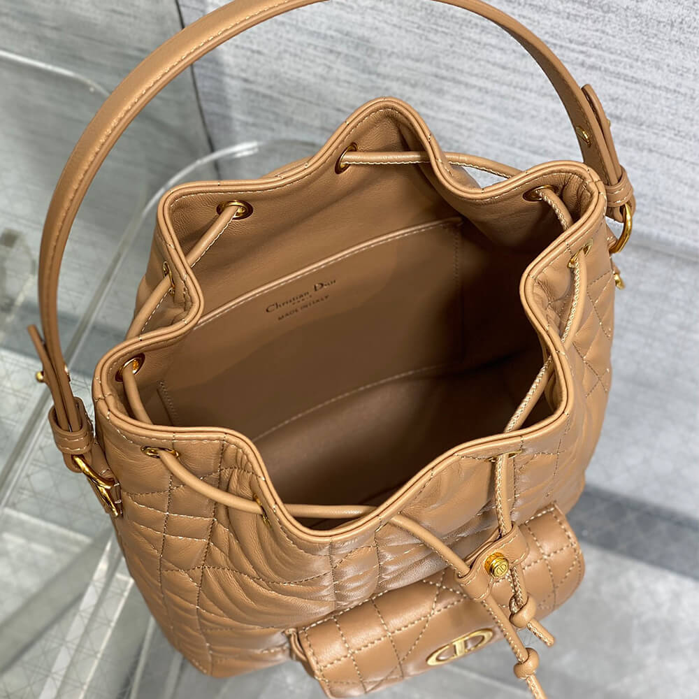 Small Dior Caro Bucket Bag(HIGH-END GRADE)
