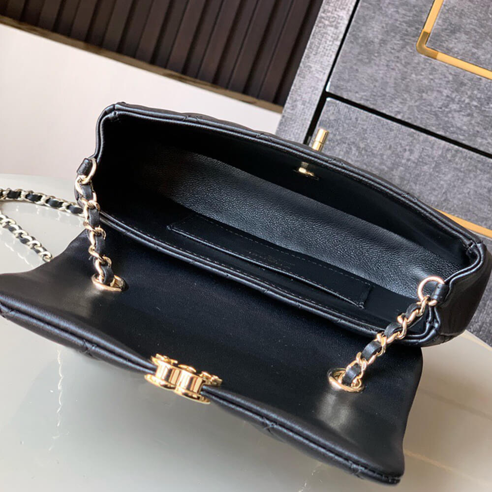 Chanel FLAP PHONE HOLDER WITH CHAIN(HIGH-END GRADE)