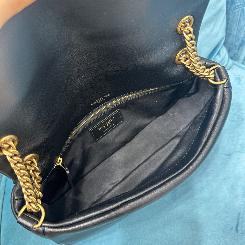 YSL calypso small in plunged lambskin(HIGH-END GRADE)